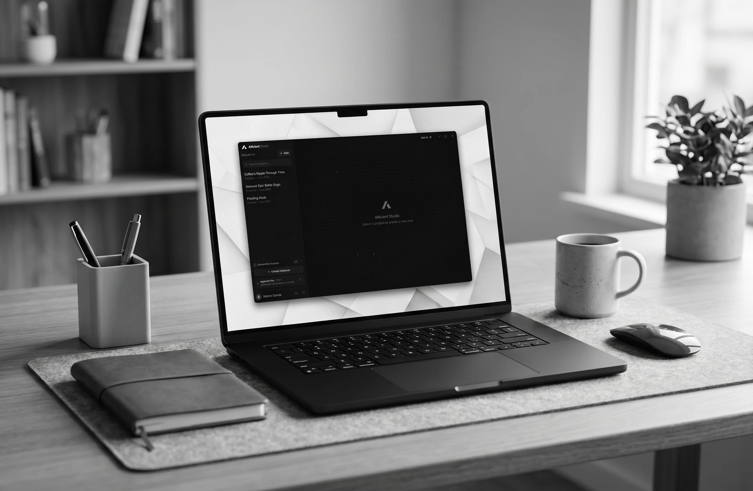 Aificient Studio product imagery